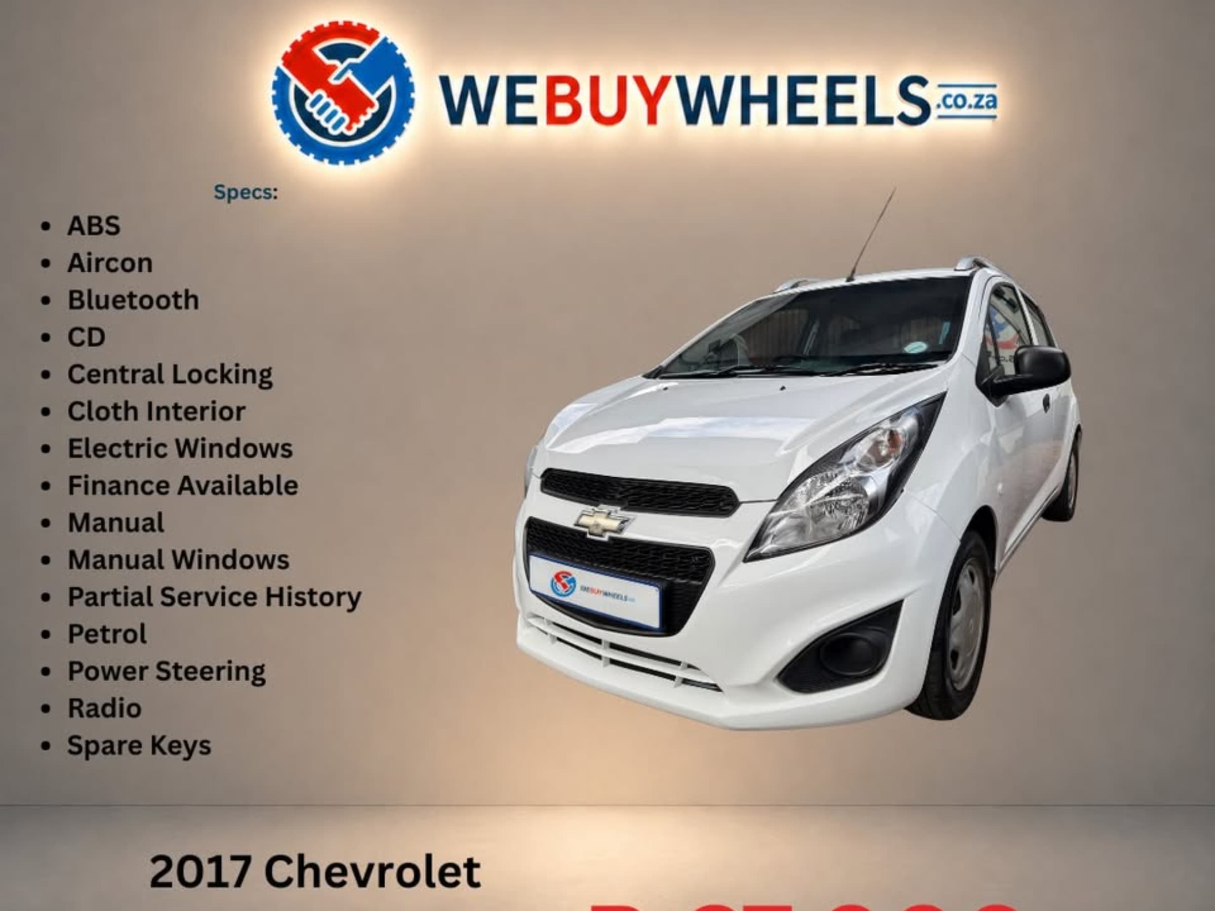 2017 Chevrolet Spark for sale in South Africa — photo 1
