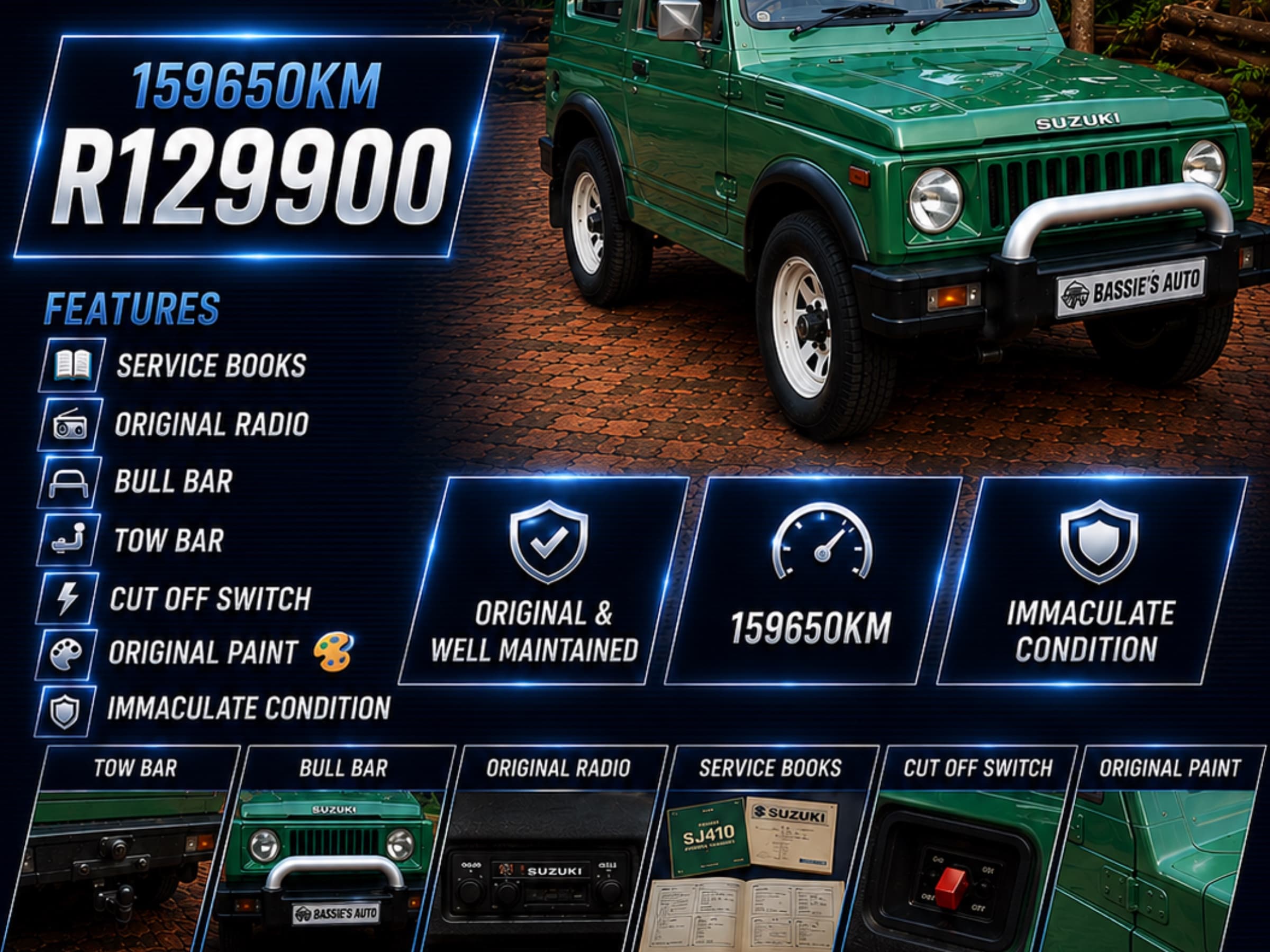 1984 Suzuki SJ for sale in South Africa — photo 1