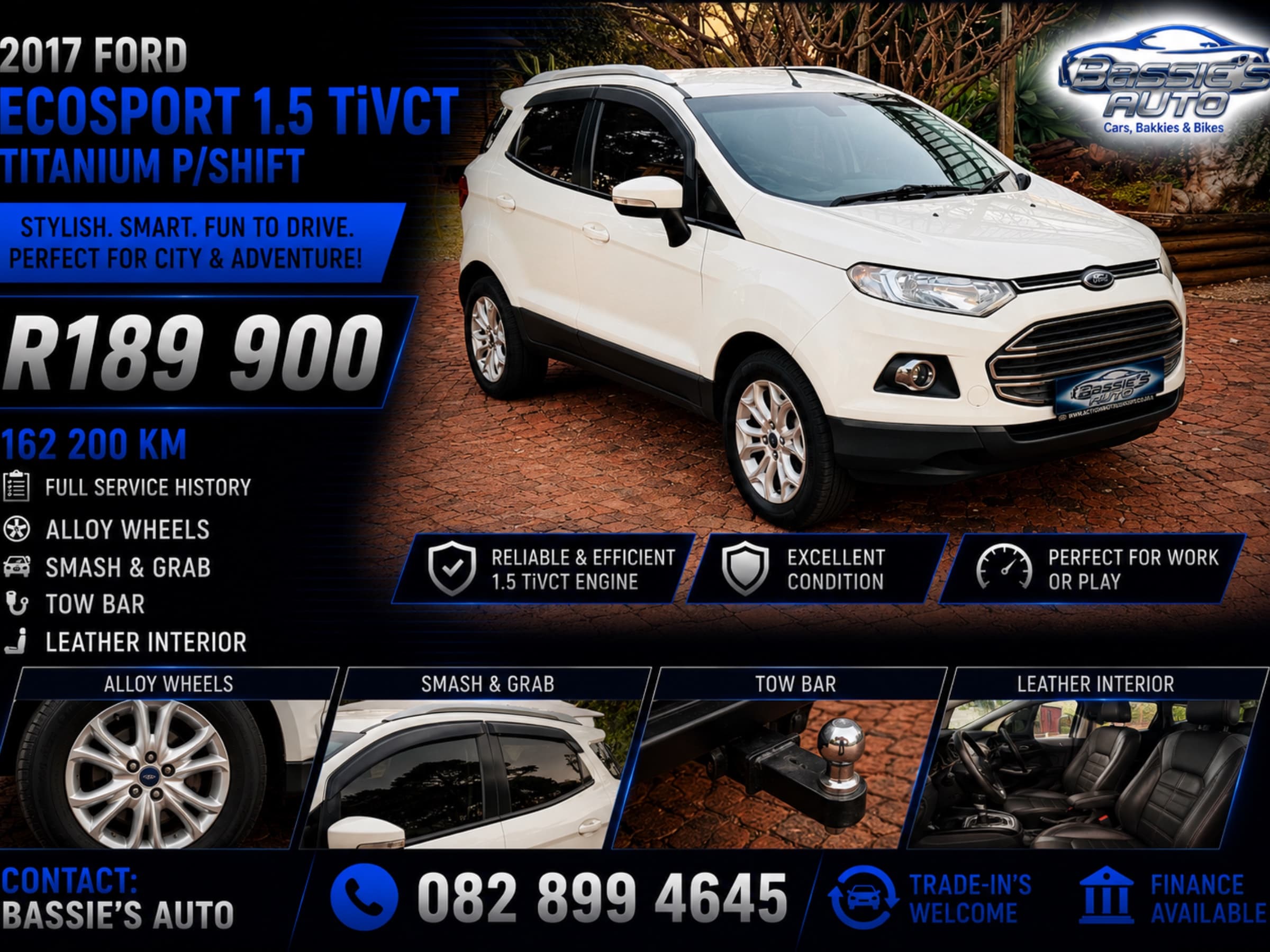 Used 2017 Ford EcoSport – Full service history